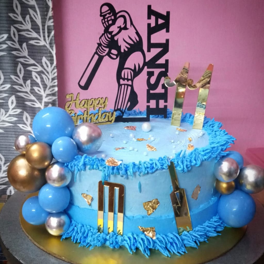 Cricket Theme Birthday Cake in Kolkata