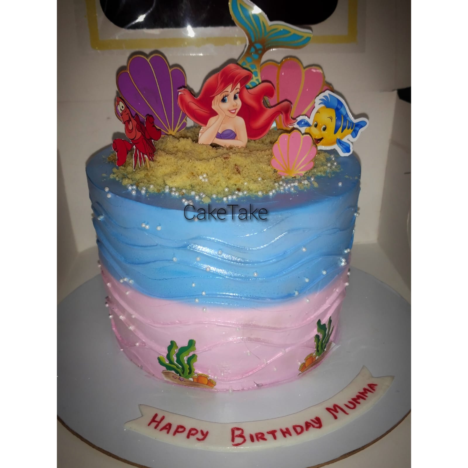 Mermaid Theme Birthday Cake in Kolkata