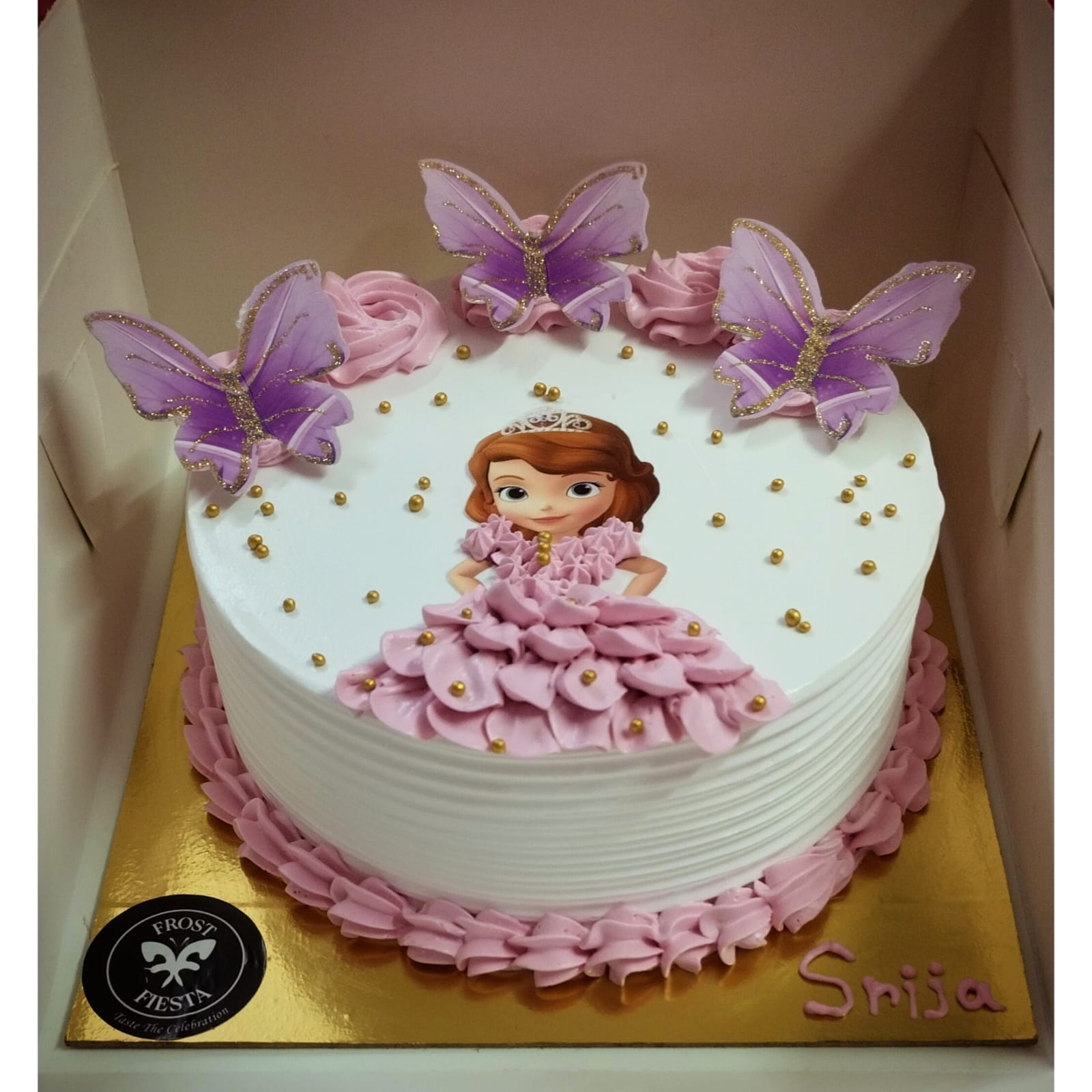 Princess Theme Cake in Kolkata by Frost Fiesta