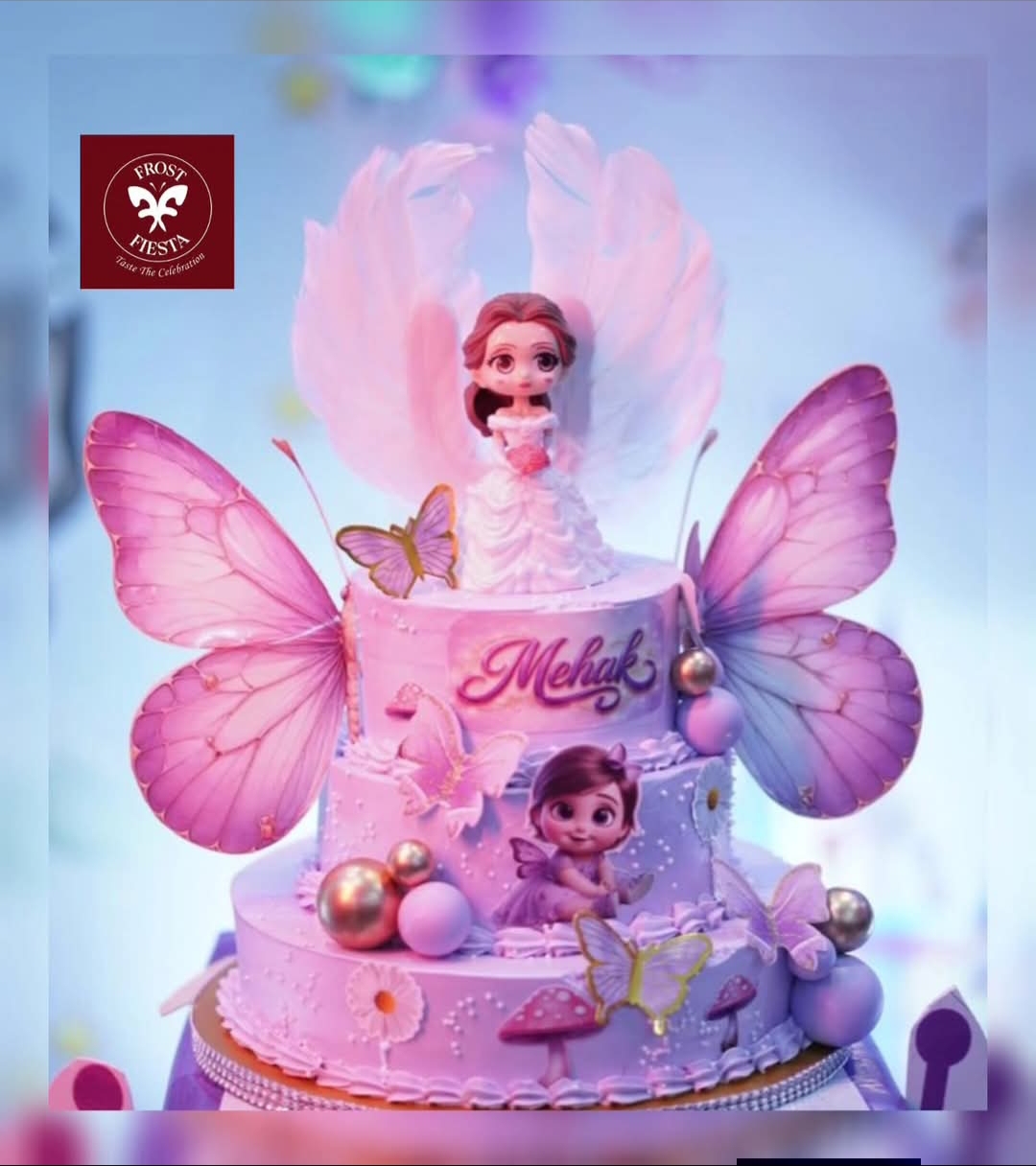 Rice Ceremony Cake in Kolkata by Frost Fiesta